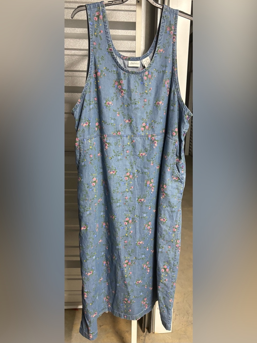 Denim dress